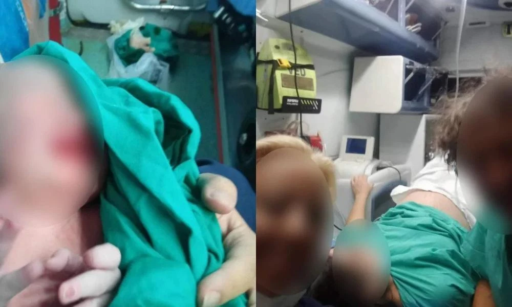 Φωτιά στην Αλεξανδρούπολη: Τι λέει η γυναίκα που γέννησε στο ασθενοφόρο -«Έσπασαν τα νερά κατά την εκκένωση»